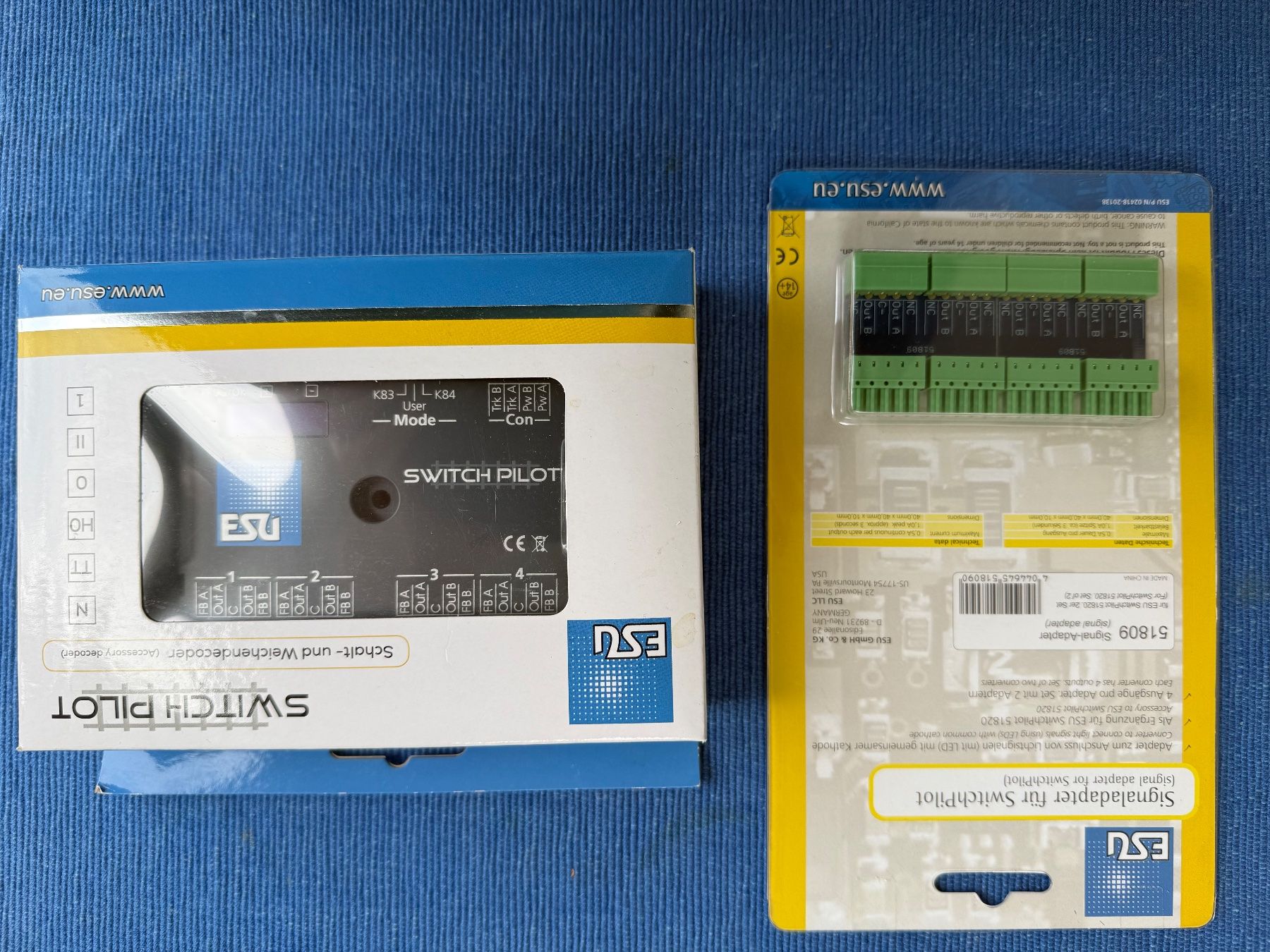 Esu Modellini di ferrovie: ESU Switchpilot plus Anschluss – Nuovo e nell'imballaggio originale da Gümligen venduto da mar_z58q