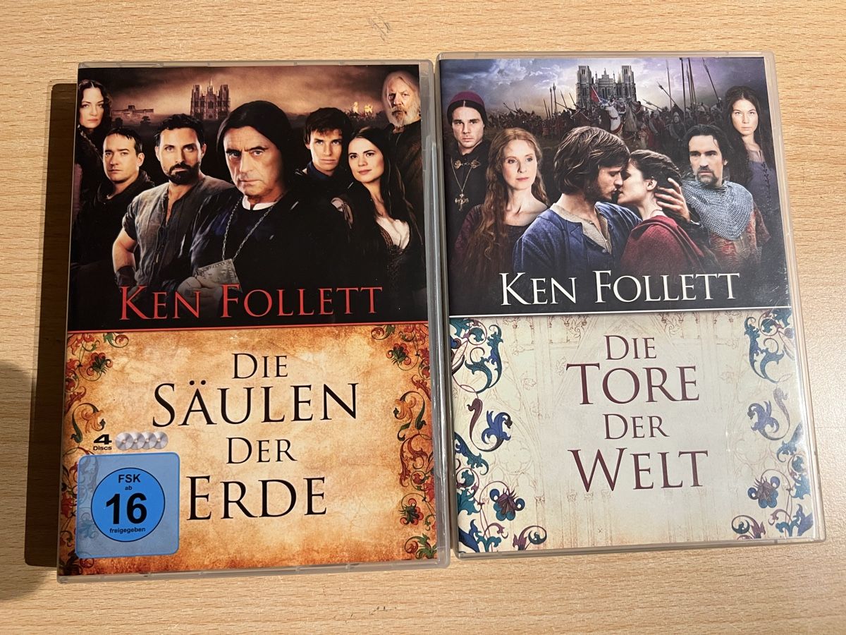 Tutti i DVDs: Die Säulen der Erde/ die Tore der Welt – Nuovo (secondo la descrizione) da Rupperswil venduto da sige82