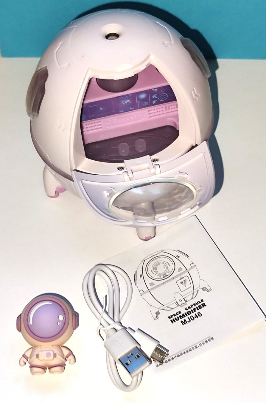 Umidificatori d'aria: Space Capsule Humidifier Luftbefeuchter USB LED Astronaut – Nuovo e nell'imballaggio originale da Bettingen venduto da hamau2012 5