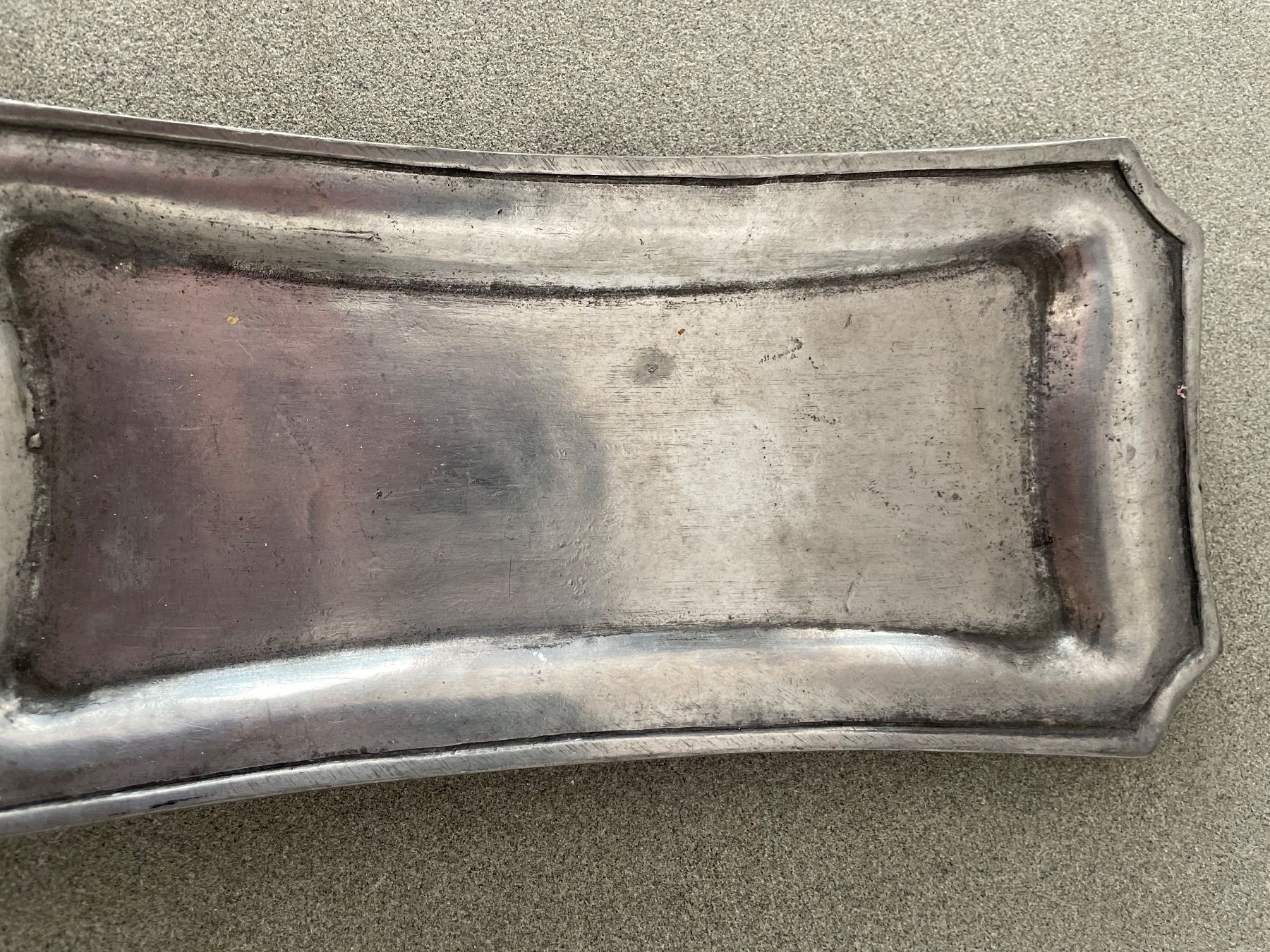 Servierplatten: Vintage Zinn Ablageschale – Gebraucht aus Schaffhausen von Percilitor 2