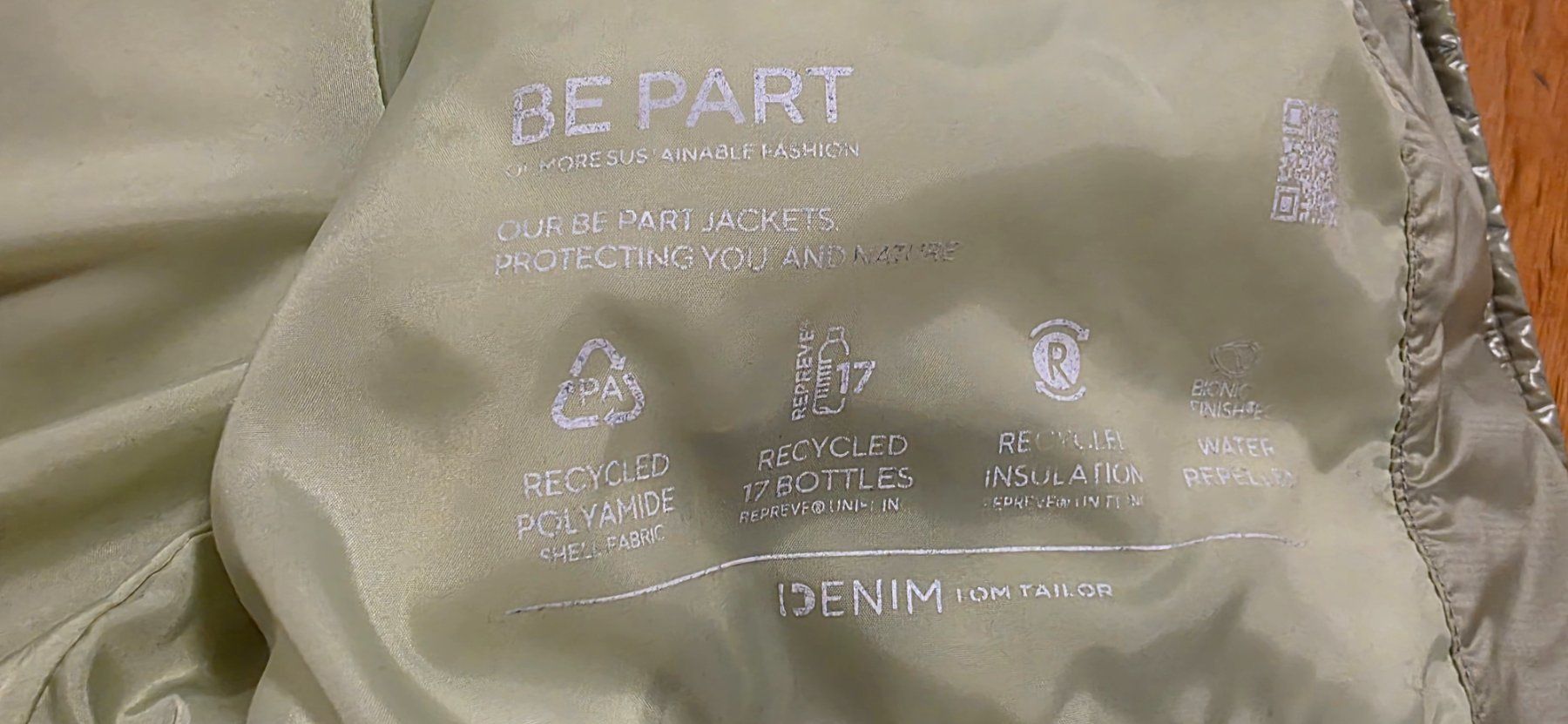 Tom Tailor Giacche: Tom Tailor Denim BE PART Puffer-Steppjacke mit Kapuze – Usato da Fällanden venduto da zeno01 8