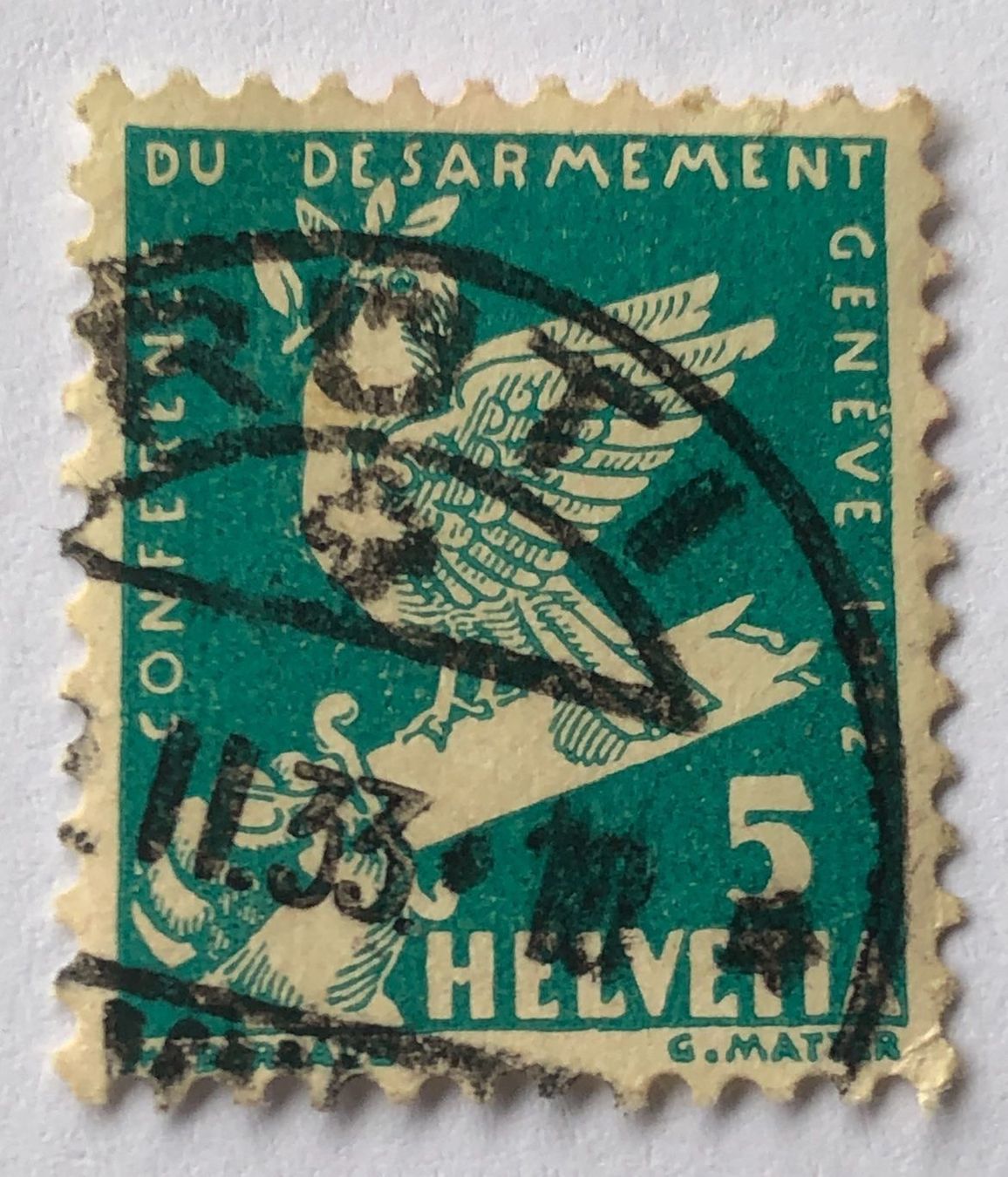 Alle Briefmarken: Nr.185 mit Vollstempel Rüti – Gebraucht aus Aarau von Billa007
