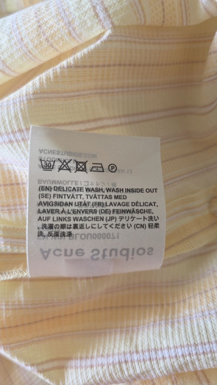 Acne Studios Blusen: Tolle exklusive Bluse von "ACNE STUDIOS" Gr. 38 – Neu (gemäss Beschreibung) aus Schneisingen von backstore24 8
