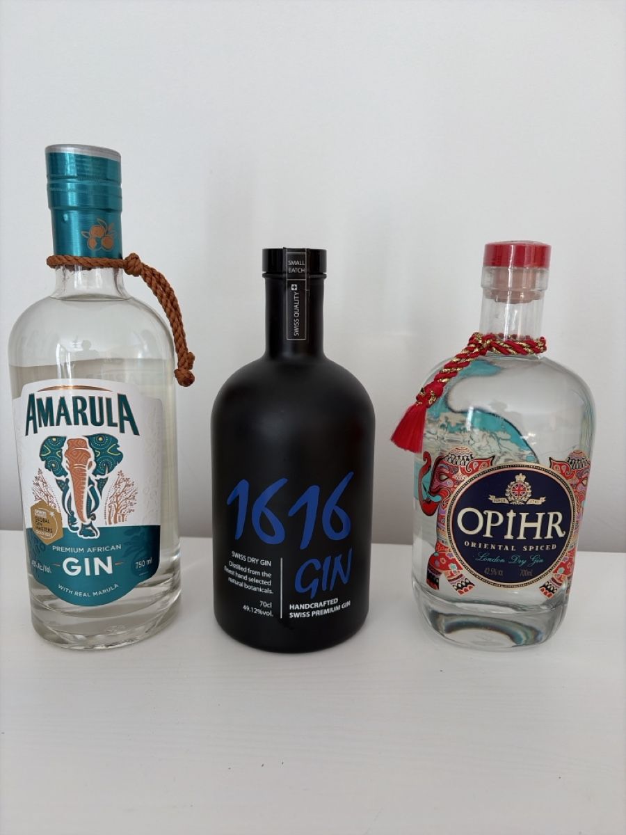 Spirituosen: Gin, 3 Flaschen ungeöffnet – Neu (gemäss Beschreibung) aus Bad Ragaz von Poldine6