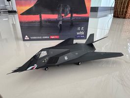 F-117 Stealth-Flugzeugmodell - Diecast Kampfjet 1:35 - TOP!
