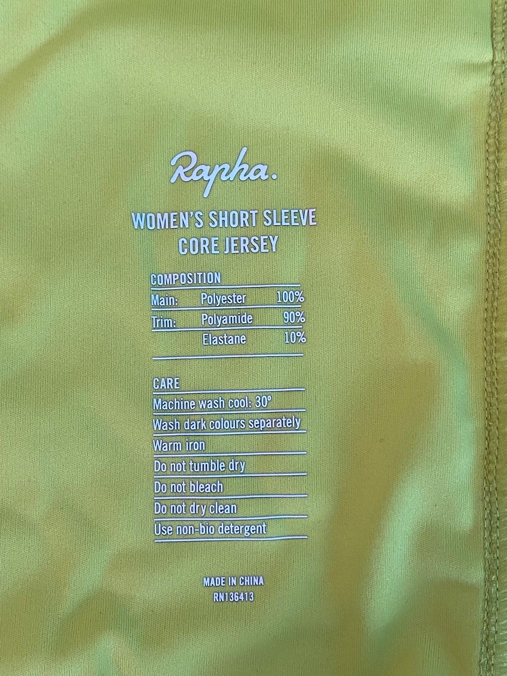 Rapha Canottiere & Pantaloni: Rapha Women's Short Sleeve Core Jersey, M – Usato da Zürich venduto da basse1976 3