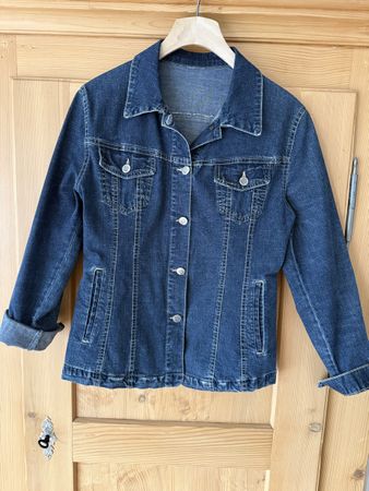 Angels Jeans-Jacke Denim Blazer - Damen Gr. M/40 Baumwolle
