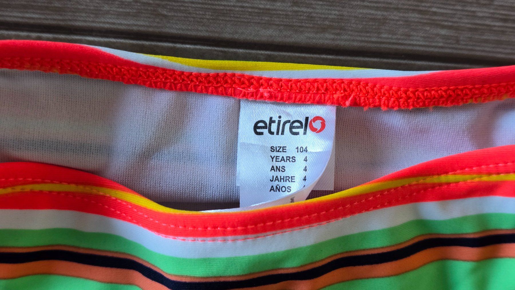 Costumi da bagno & Bikini: Etirel Bikinihose - 104 - Bunt gestreift – Nuovo (secondo la descrizione) da Thalwil venduto da VitaMini 1