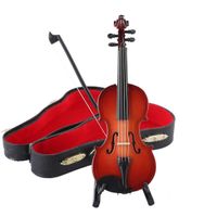 14cm Miniatur Violine Geige Modell Musical Instrument Modell