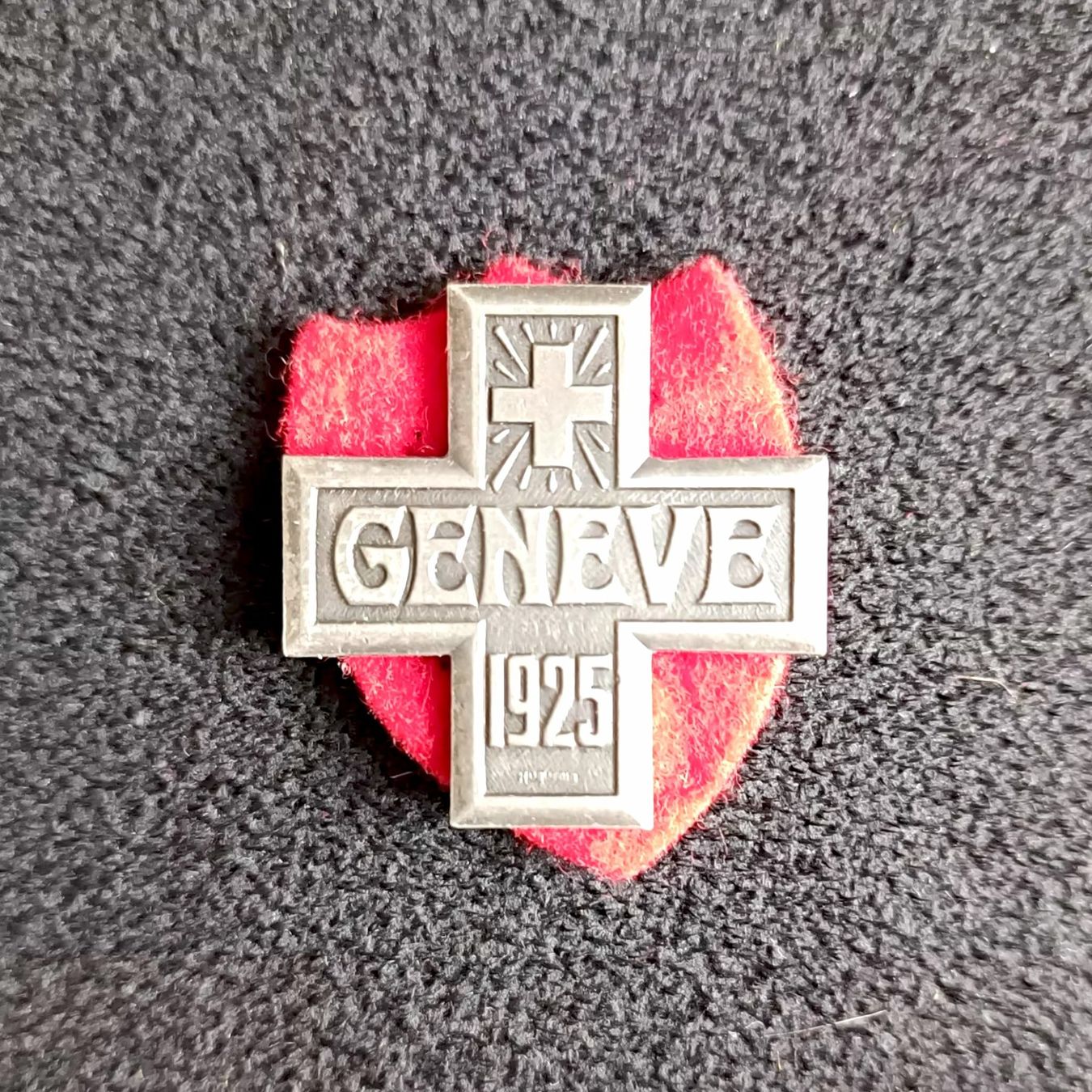 Medaillen: Turnkreuz Eidg. Turnfest Genf 1925 – Gebraucht aus Grenchen von Hegre50