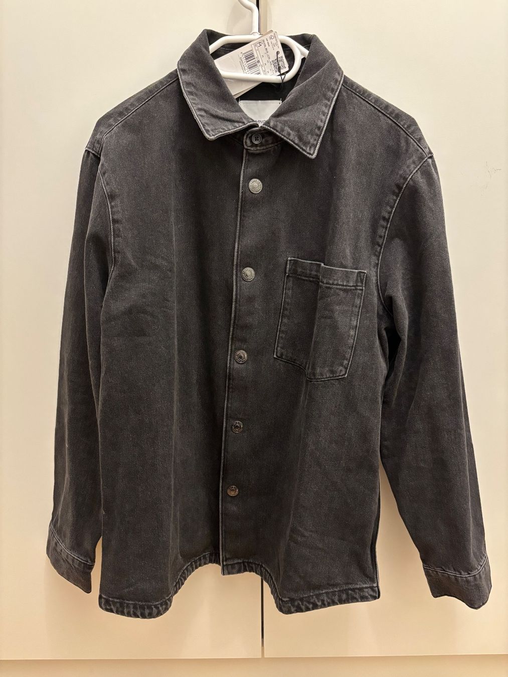 Mango Camicie: Mango// Surchemise en Jeans Gris - Taille M – Usato da Troinex venduto da dom89