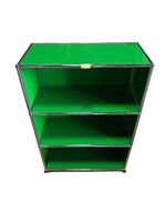 USM Haller Regal / Sideboard  Grün mit 3 offenen Fächern