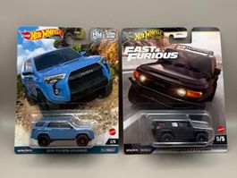 2x HOT WHEELS PREMIUM OVP - TOYOTA