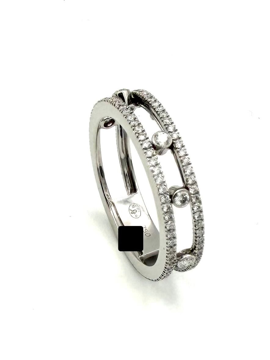 Messika Ringe: MESSIKA. Bague "Fine Move Romane Pavée", bague diamants – Gebraucht aus Renens VD von Diademe.sarl 2