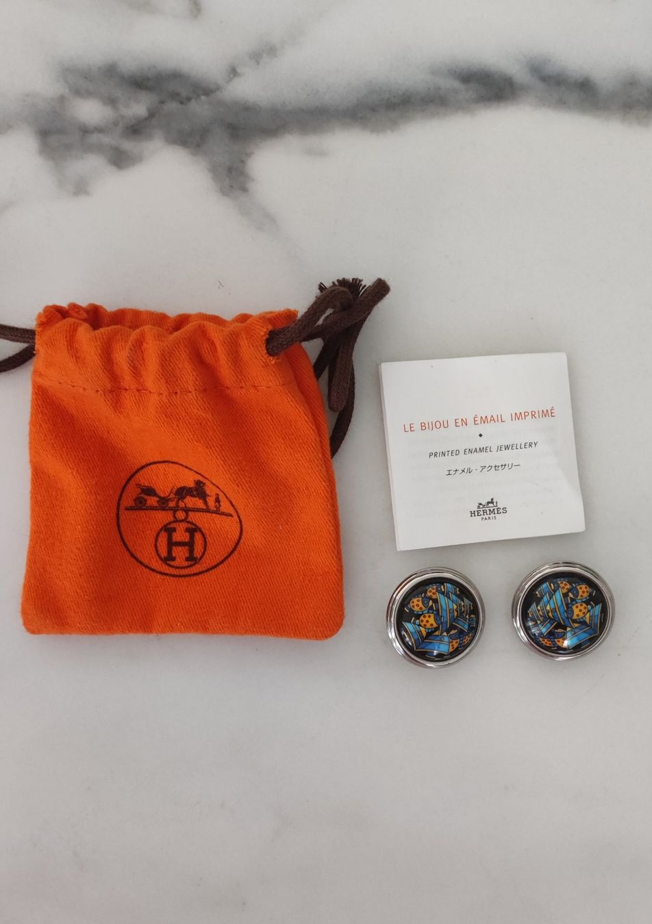 Hermès Orecchini pendenti & Orecchini a lobo: Hermès clips – Usato da Zug venduto da LindaManga
