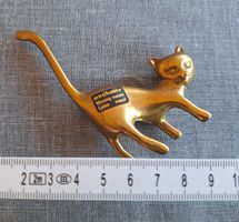 Messing Katze massiv