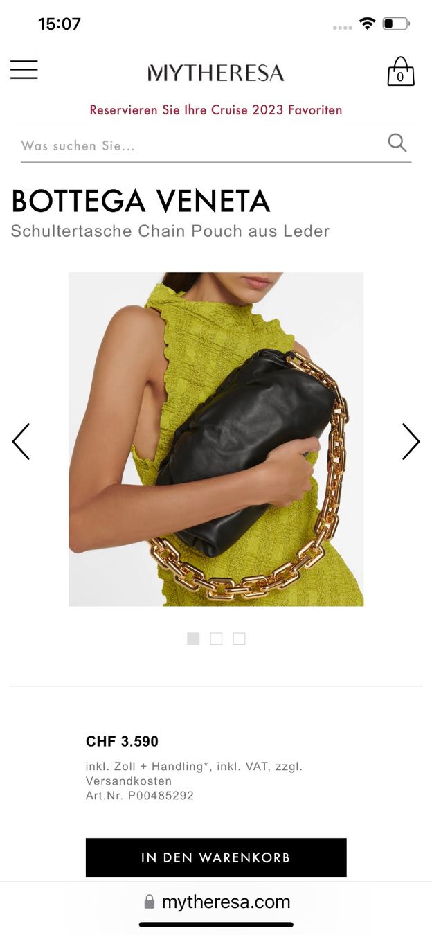 Bottega Veneta Taschen für Damen: Original Bottega Veneta Chain Pouch – Neu (gemäss Beschreibung) aus Kilchberg ZH von happyymee 4