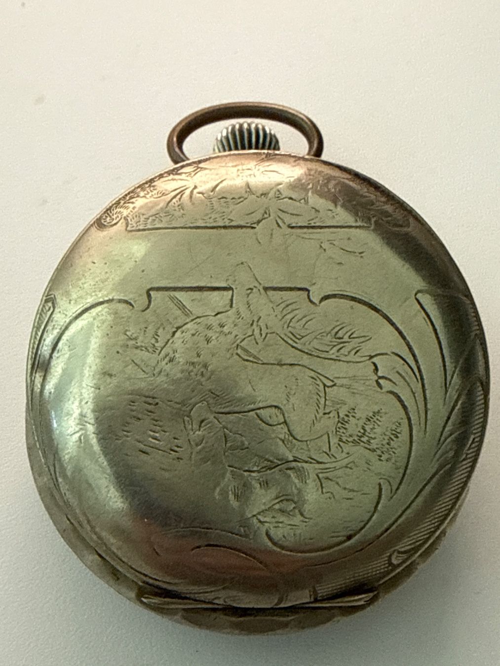 Roskopf Orologi: Rosskopf Taschenuhr läuft – Usato da Stadel venduto da amigo014 1