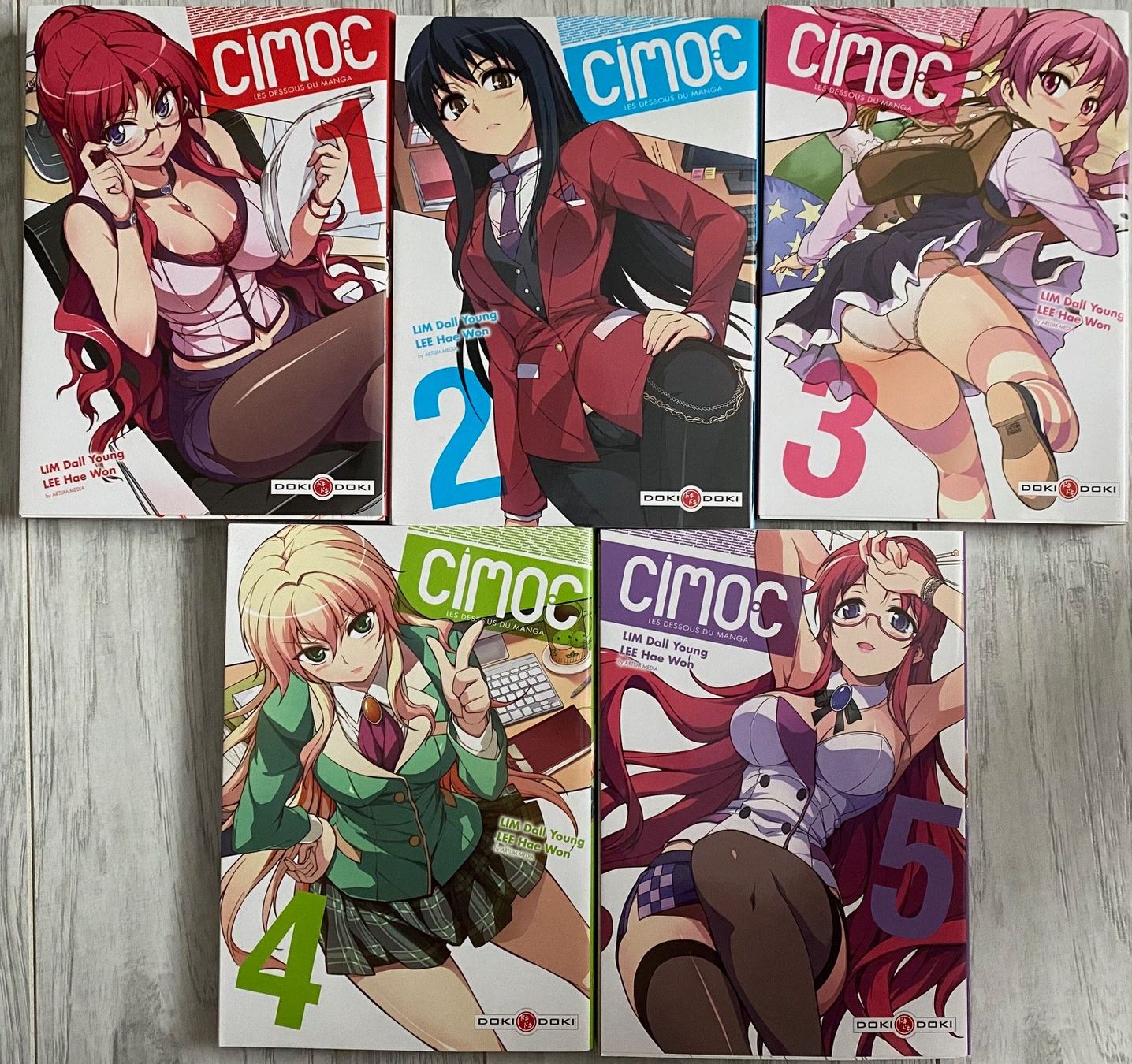 Fumetti: Manga - Cimoc 1 à 5 -  série terminée – Nuovo (secondo la descrizione) da Geneveys-Coffrane venduto da Momoali