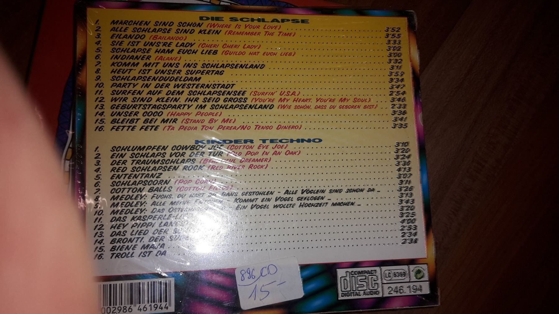 CD: 2x2Cds Kinderparty K13 – Nuovo e nell'imballaggio originale da Schwarzenburg venduto da Flamingo07 3