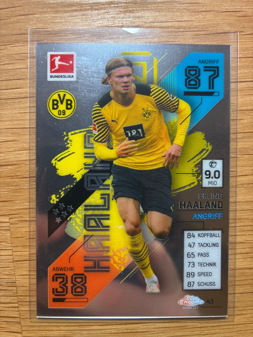 Topps Cartes à collectionner: Topps Match Attax Chrome Erling Haaland – D'occasion à Solothurn par MegaDaggi