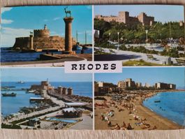 Ansichtskarte Rhodos Griechenland
