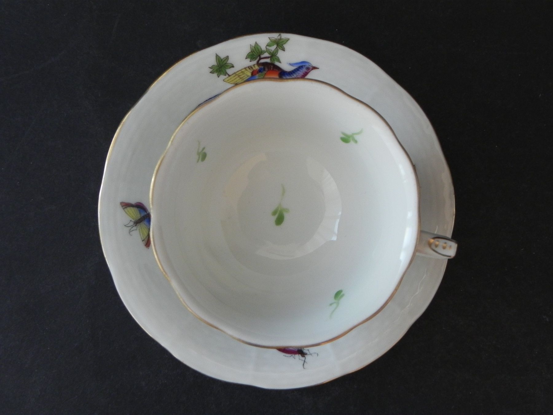 Herend Tassen: HEREND Espressoset - handpainted Ungarn / Hungary – Neu (gemäss Beschreibung) aus Zürich von LodgE-21 2