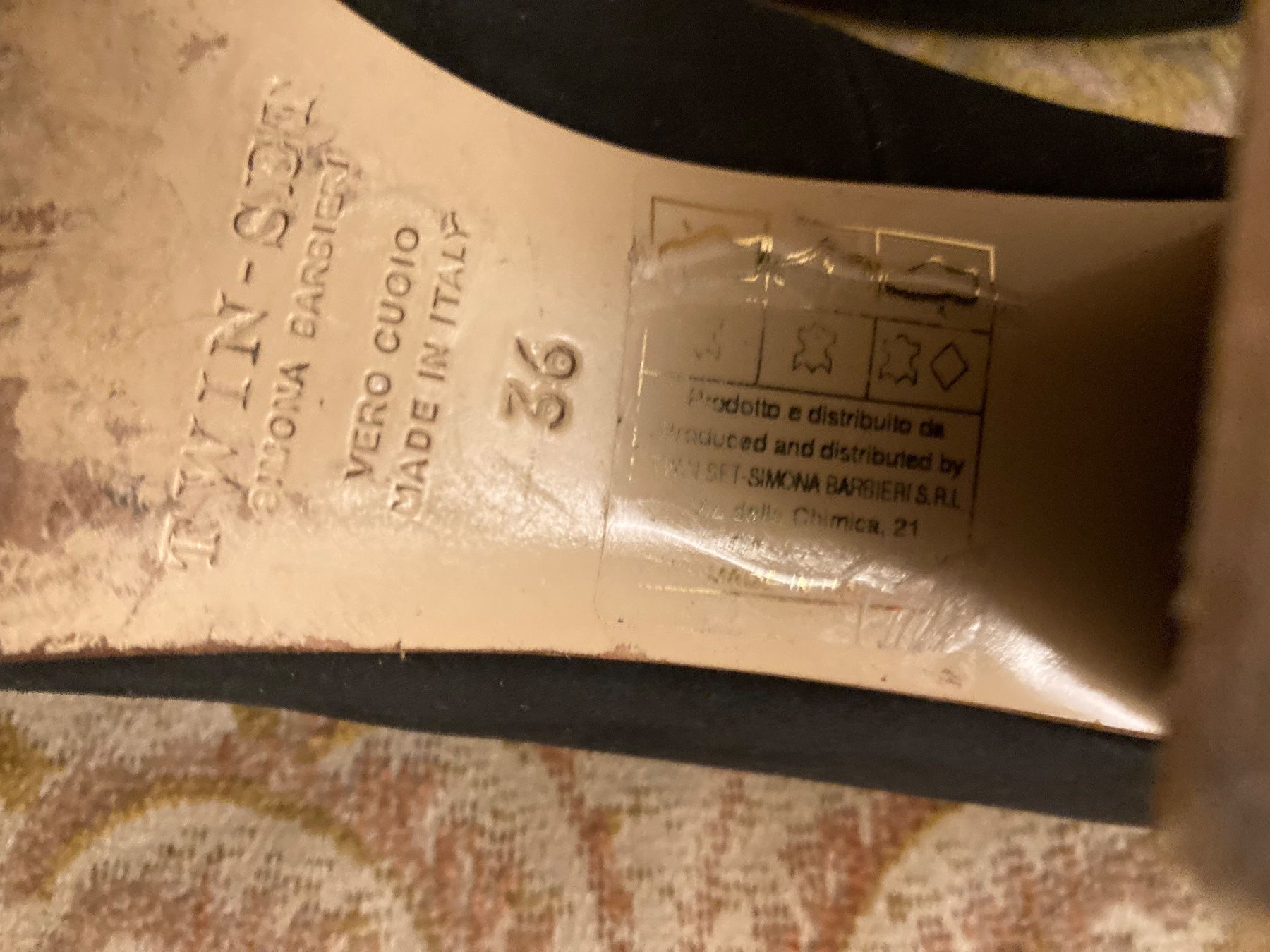 Twinset Scarpe da donna: Twin Set Simona Barbieri Schuhe 36 – Usato da Luzern venduto da AM2nd 8