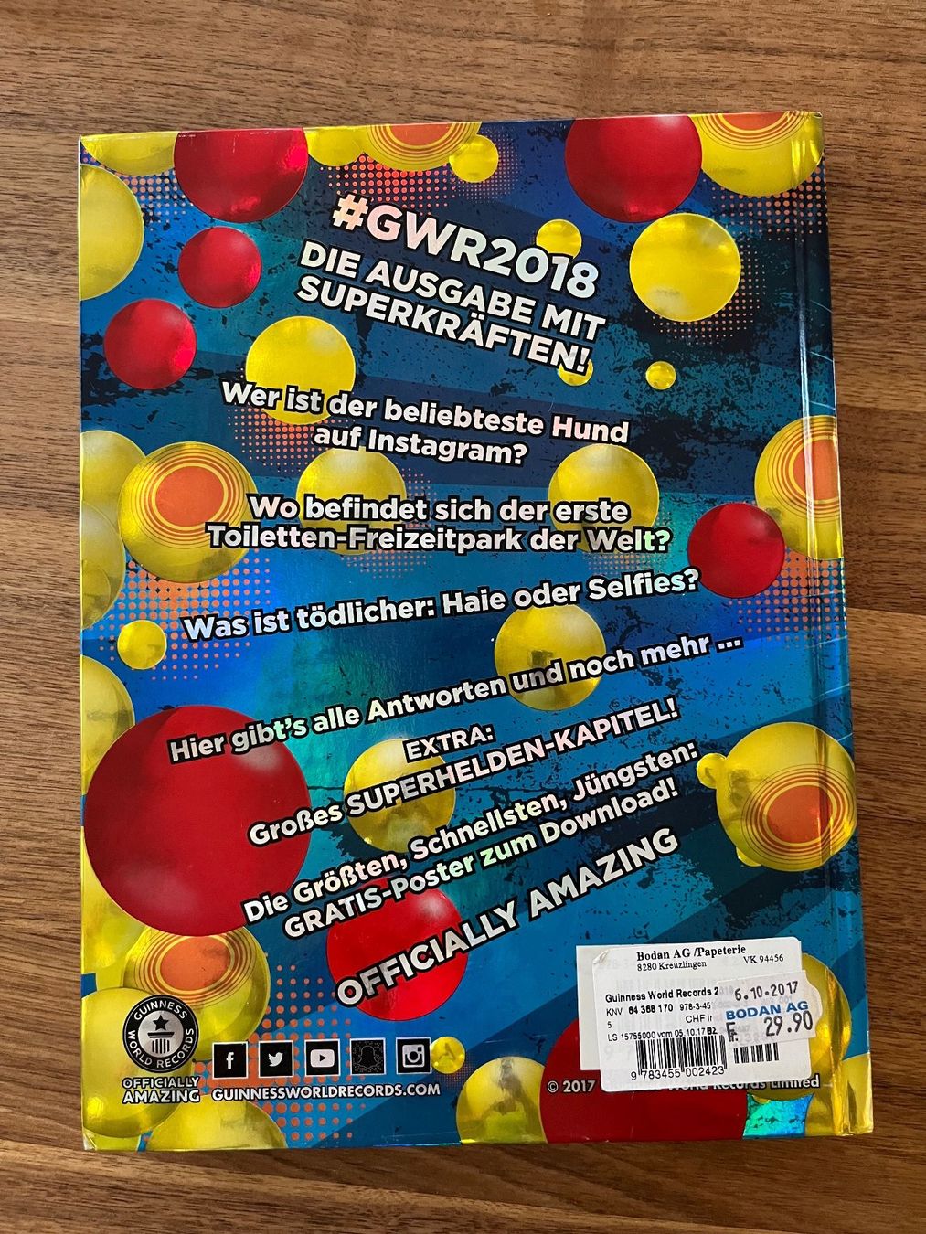 Livres: Guinness World Records 2018 - Superhelden Edition! – D'occasion à Kreuzlingen par zwergli05 1