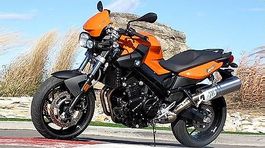 BMW F800 R in Orange/Schwarz ab MFK zu verkaufen
