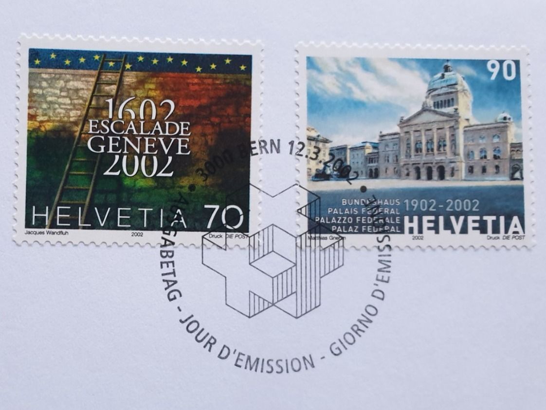 Alle Briefmarken: (370) FDC – Kuvert von 2002 – Gebraucht aus Schwarzhäusern von Inot3 1