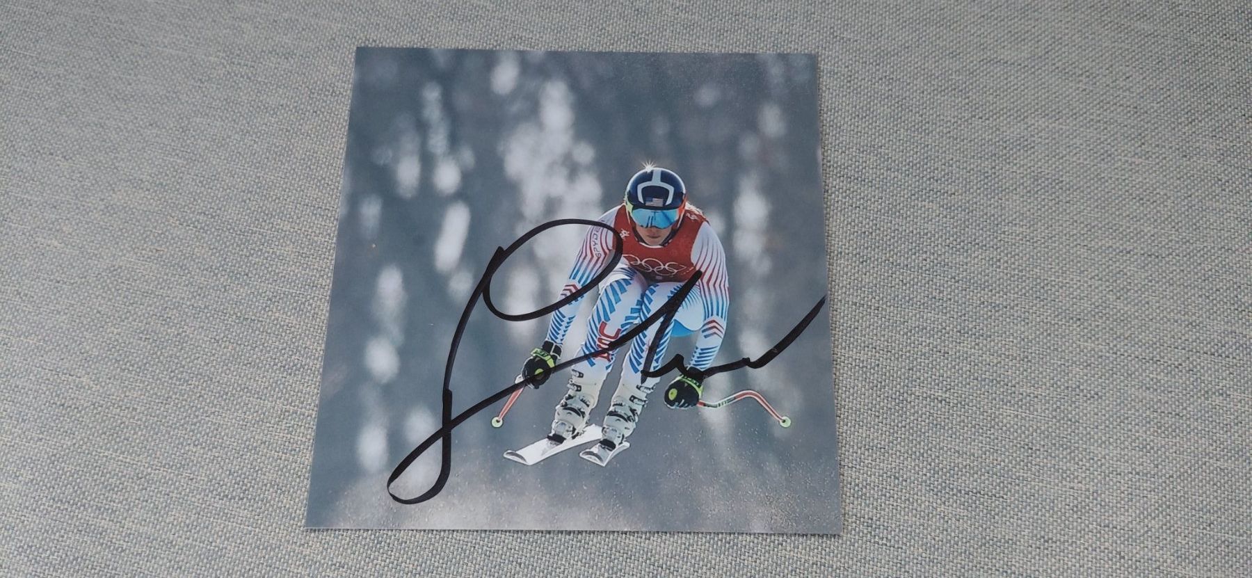 Autografi: Autogramm Lindsey Vonn – Usato da Schmerikon venduto da Olympia04