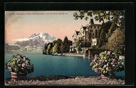 Hertenstein, das Schloss-Hotel mit Blick