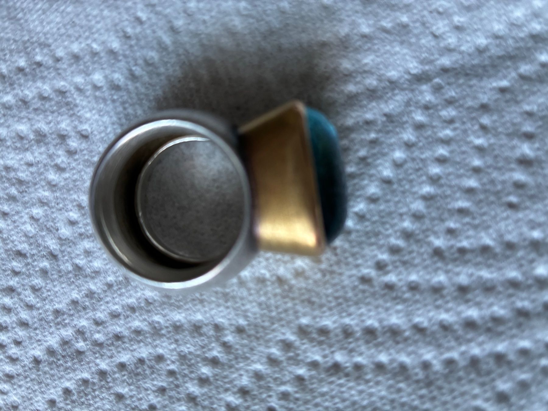Anelli: Ring mit Aquamarin Cocktailring massiv Gr. 56 – Usato da St. Gallen venduto da ChristinaR01 3