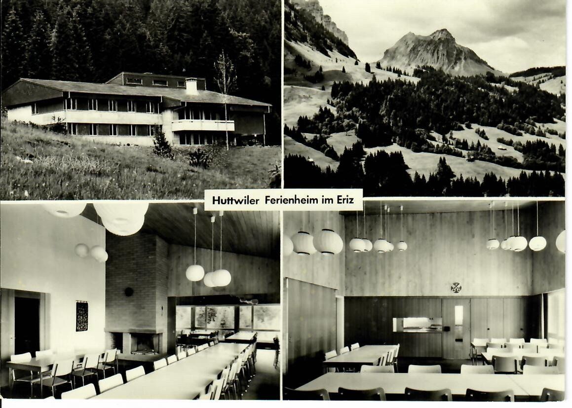 Cartoline postali: Huttwiler Ferienheim im Eriz – Usato da Hochdorf venduto da Ziegel-16