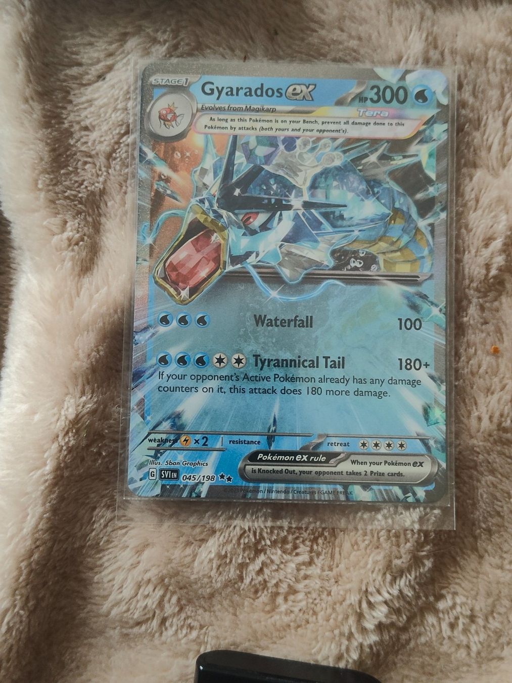 SVI 045 Gyarados EX EN Scarlet & Violet (D'occasion)  Fribourg pour CHF 5   avec livraison | Acheter sur Ricardo