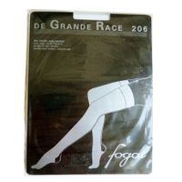 Strümpfe fogal de Grande Race 206 Gr S Farbe weiss m schwarz