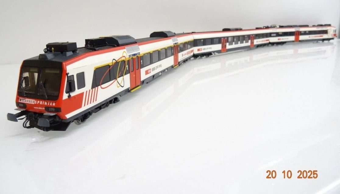Liliput Modellini di ferrovie: Glarnersprinter H0 DC Liliput – Nuovo (secondo la descrizione) da Kaltbrunn venduto da Jules1