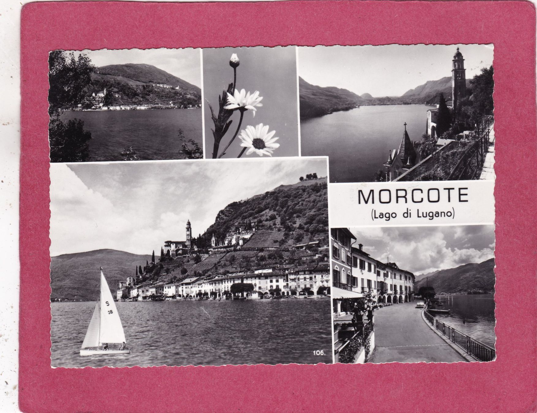 Cartes postales: Morcote 1957 – D'occasion à Herisau par Lisegrat2008