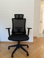 Ergonomic Office Chair Black Mesh Swivel Adjustable Used