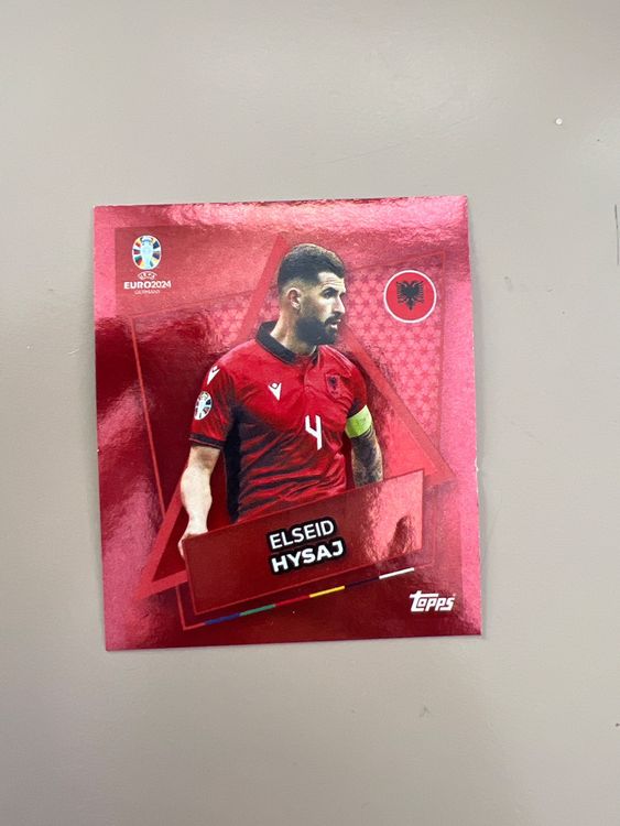 Topps Euro 2024 Elseid Hysaj ALB SP (Neu (gemäss Beschreibung)) in ...