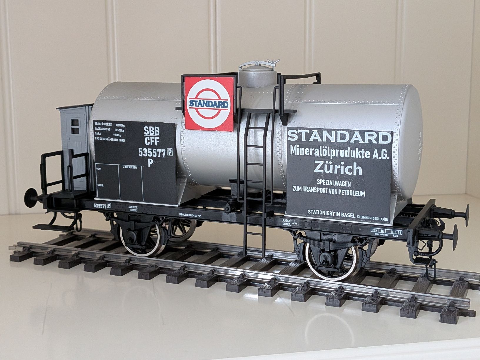 Märklin Modellini di ferrovie: Kesselwagen Standard 535577 Einzelstück! – Nuovo (secondo la descrizione) da Grenchen venduto da garage-city 2