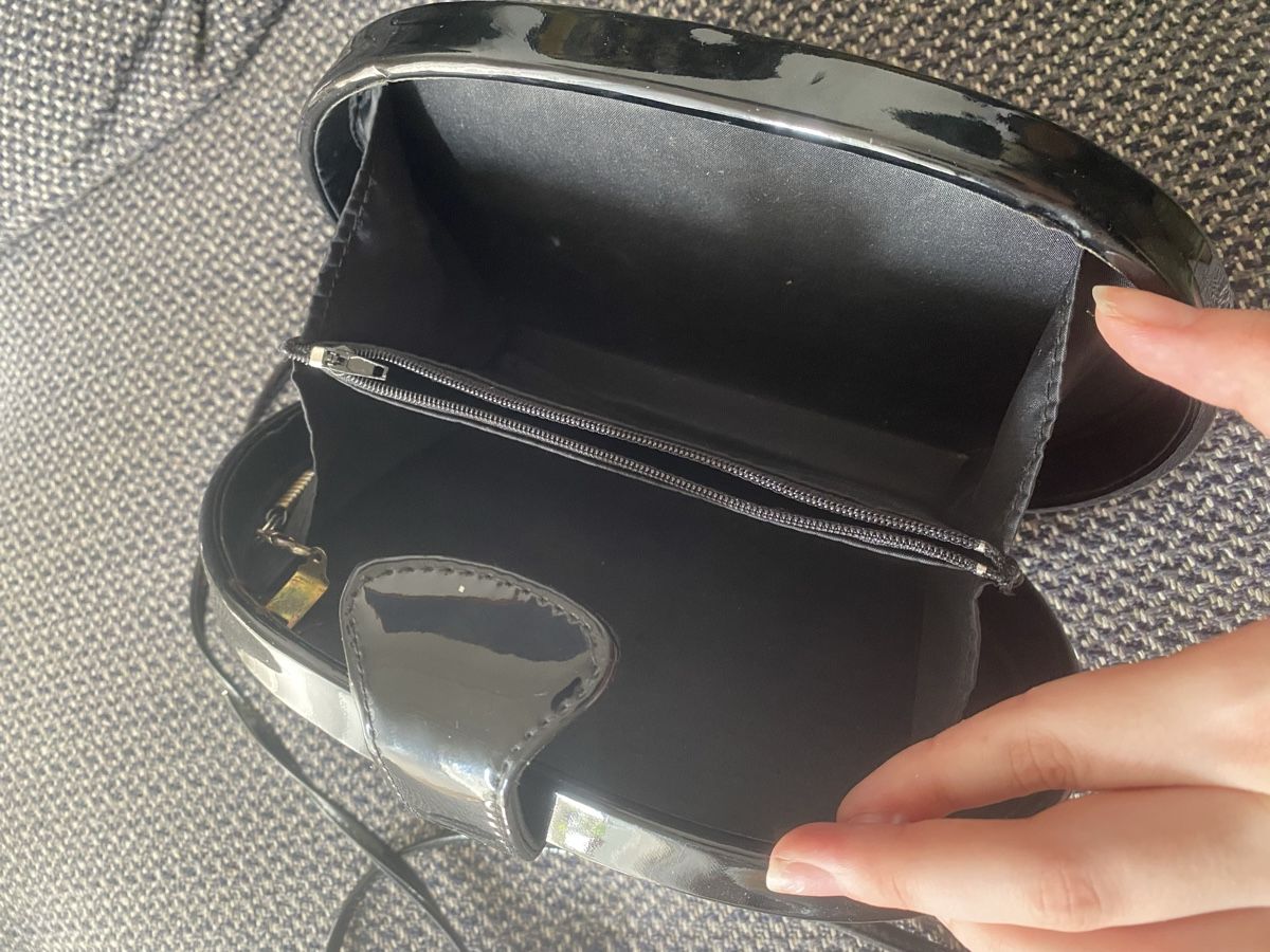 Borse da donna: Schwarze Lack-Clutch – Usato da Zürich venduto da mar_zn2k 2