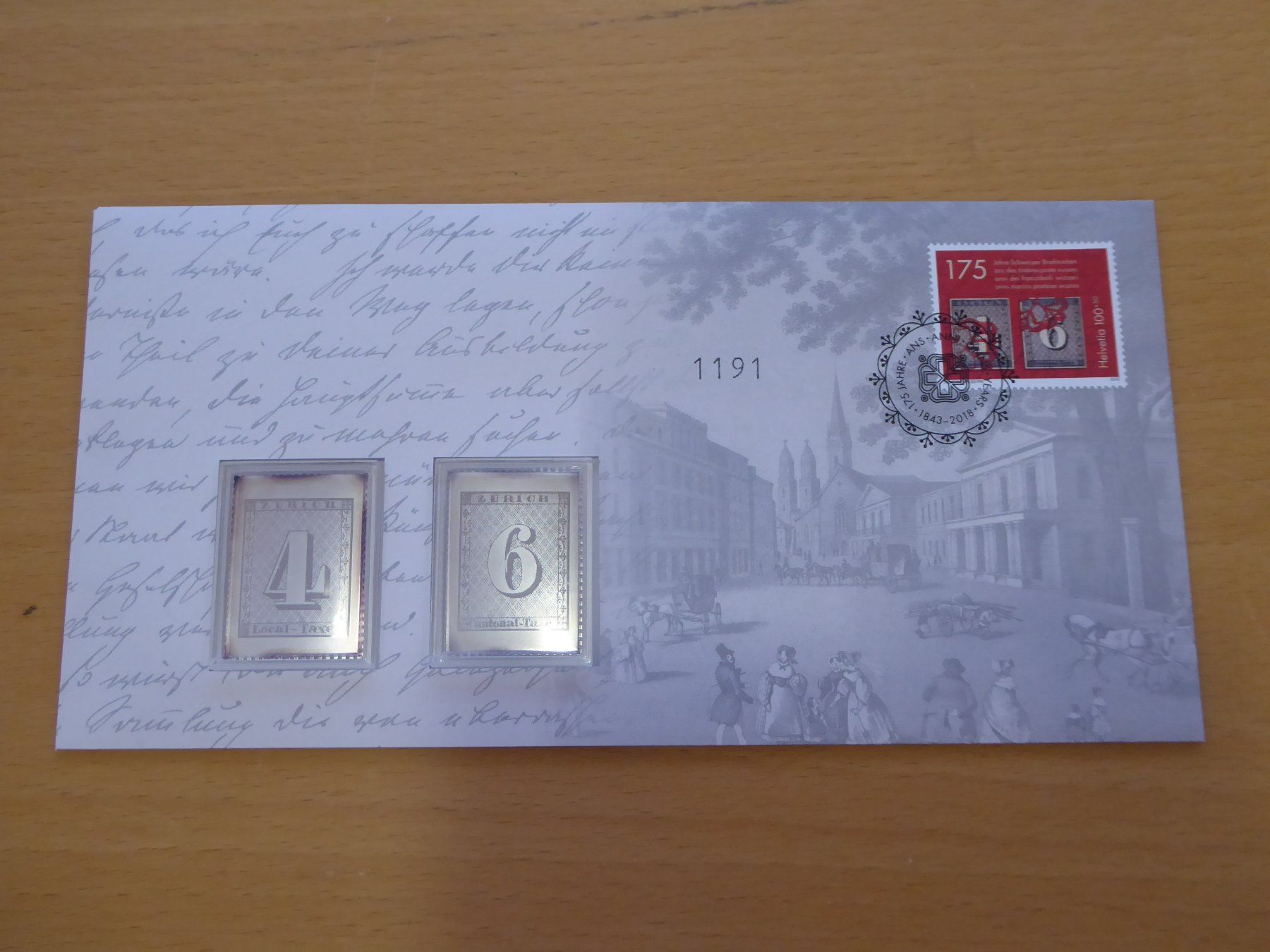 Tutti i francobolli: Toller Beleg mit Silber Briefmarken – Usato da Rothrist venduto da swisstools