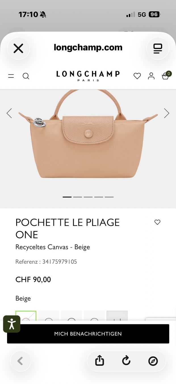 Longchamp Taschen für Damen: Longchamp Le Pliage Original Pochette – Neu (gemäss Beschreibung) aus Wohlen AG von Seeblick77 5