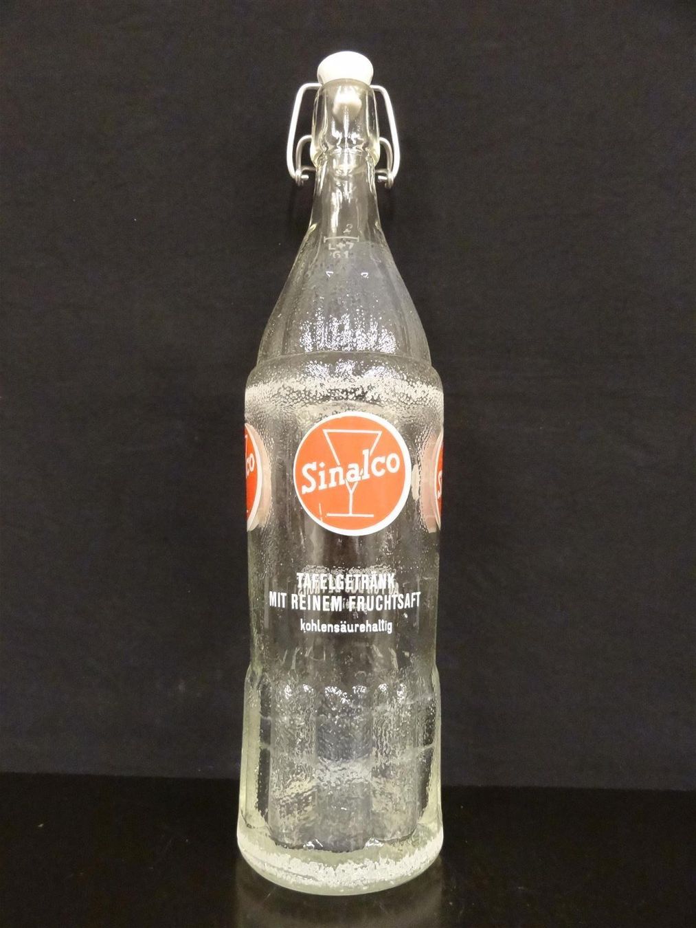 Sinalco Bicchieri, Caraffe & Bottiglie: alte Flasche SINALCO 1961 BÜLACH – Usato da Kerzers venduto da Flaschenposten 1