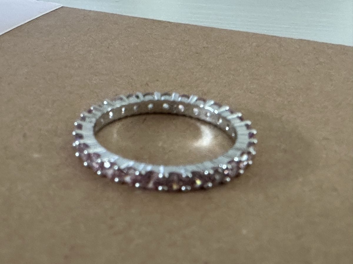 Swarovski Bagues: Swarovski Matrix Ring Pink 60 – D'occasion à Wettswil par sel_q655 1