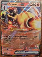 Pokémon Karte – Crimanzo ex (SVP DE 105) Promo – Holo Deutsc