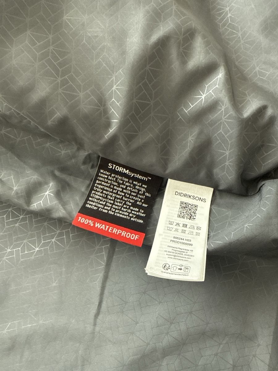 Didriksons Giacche: Didriksons STORMsystem Waterproof Jacket Light Green Size 34 – Nuovo (secondo la descrizione) da Zürich venduto da okarioto 4