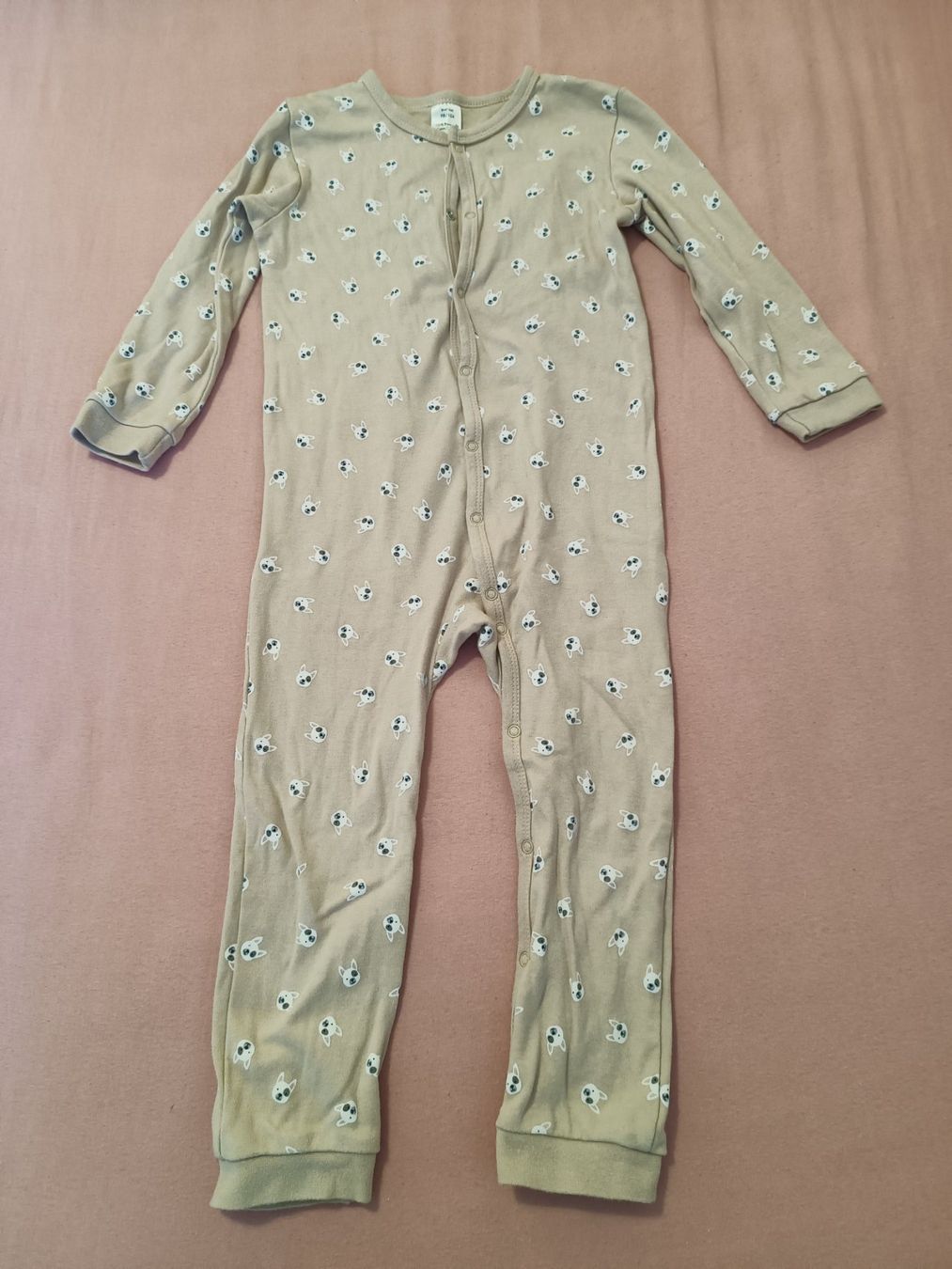 Pigiama & Simili: Kinder Strampler Pyjama Gr 98/104 beige Hund – Usato da Oberhofen Thun'see venduto da cri_6md2